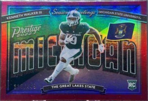 Kenneth Walker III [Red] #SG-15