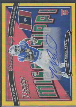 Matt Corral [Autograph Gold] #SG-3