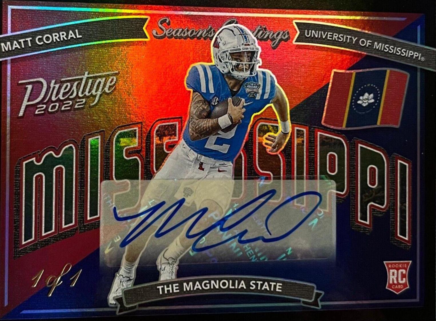 Matt Corral [Autograph] #SG-3