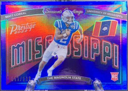 Matt Corral [Blue] #SG-3