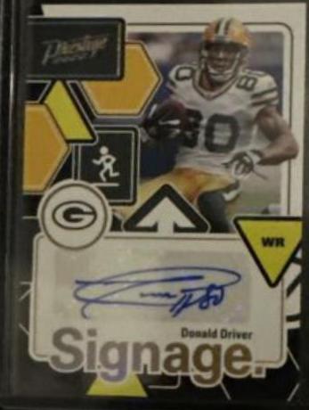 Donald Driver #SG-DD