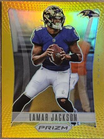 Lamar Jackson [Gold] #PF-6
