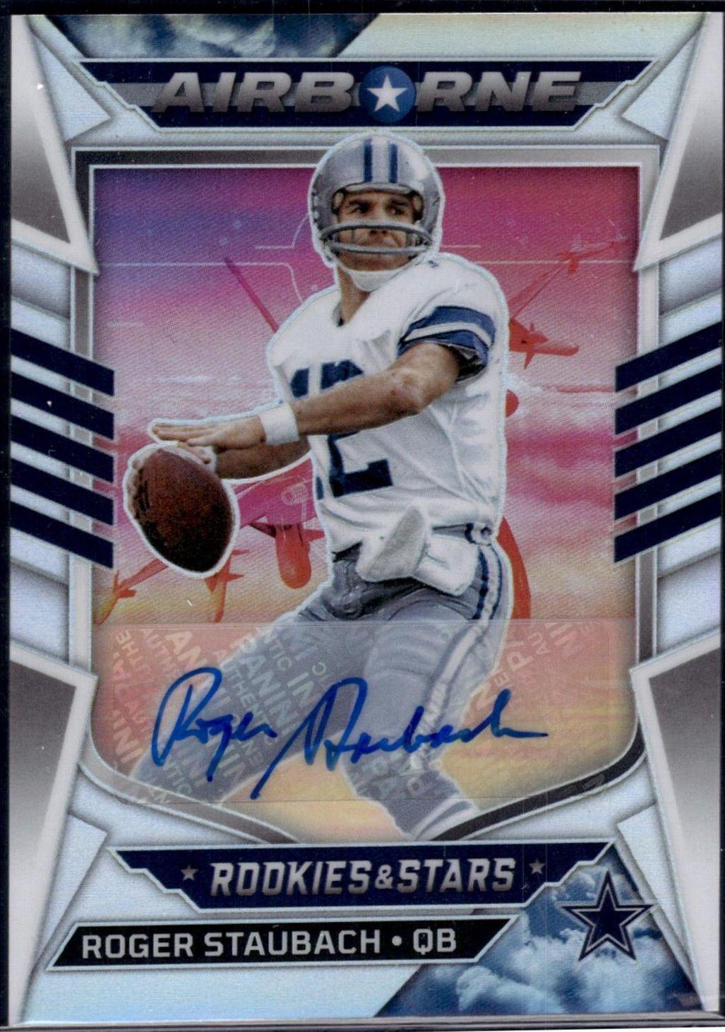 Roger Staubach [Signature] #AI-28