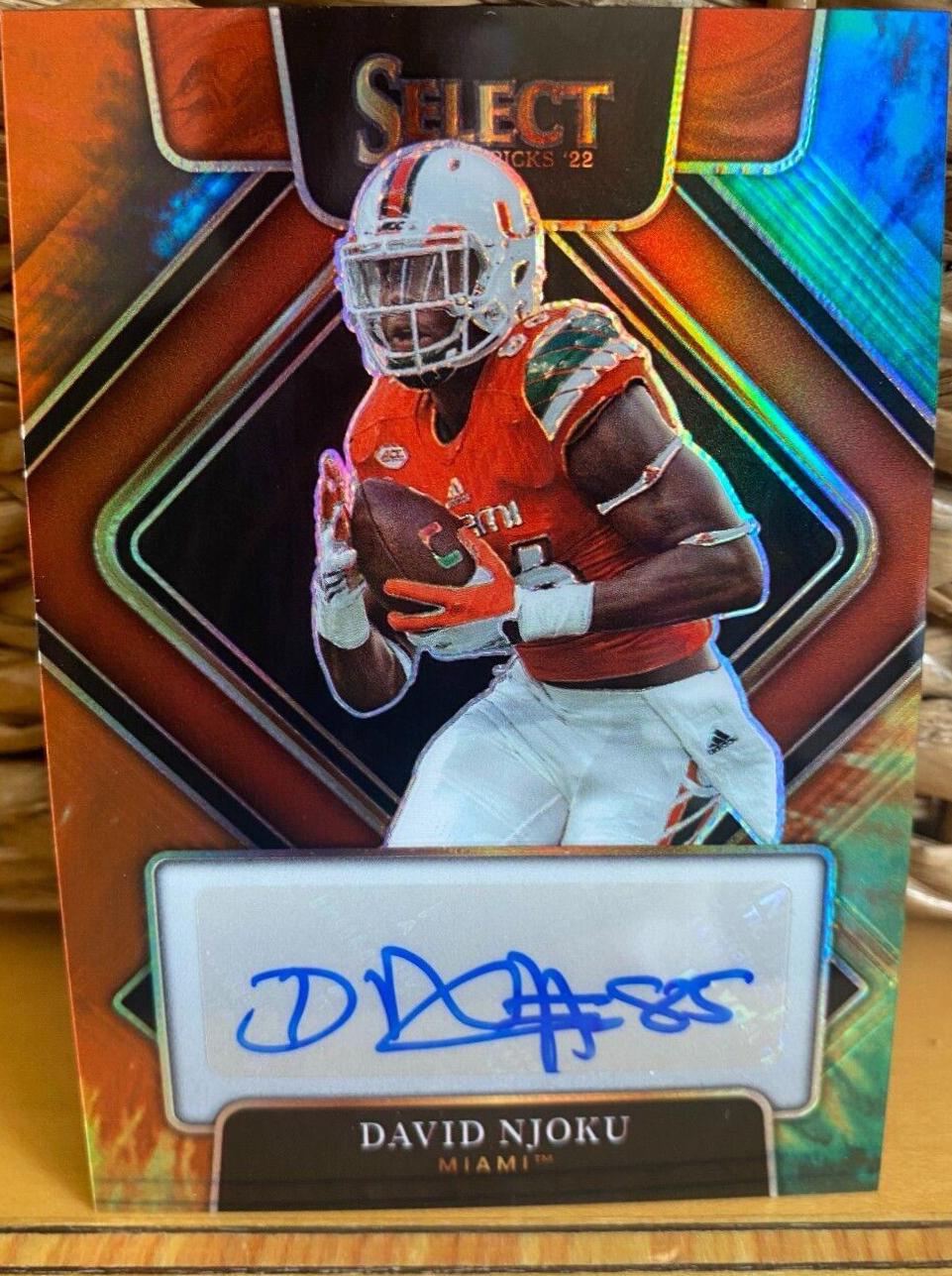 David Njoku [Tie Dye] #S-DNJ