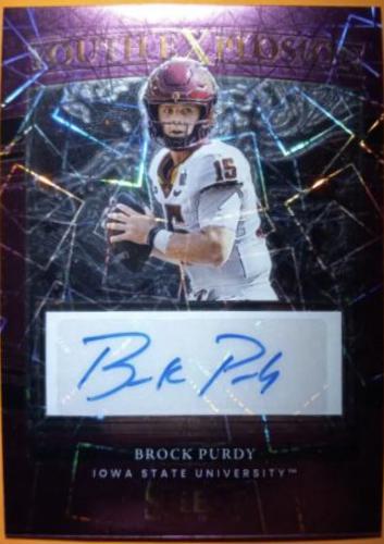 Brock Purdy [Purple Lazer] #YE-BPU