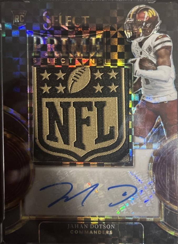 Jahan Dotson [Black Prizm] #RS-JD