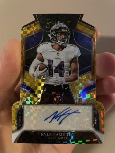 Kyle Hamilton [Gold Prizm Die Cut] #RS-KH