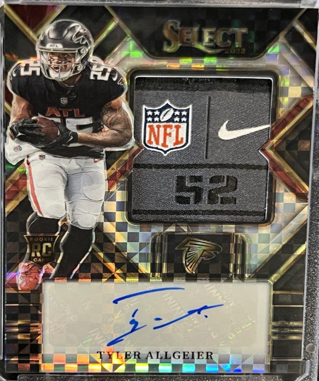 Tyler Allgeier [Black Prizm] #RS-TA