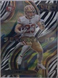 Christian McCaffrey [Zebra] #SEN-13