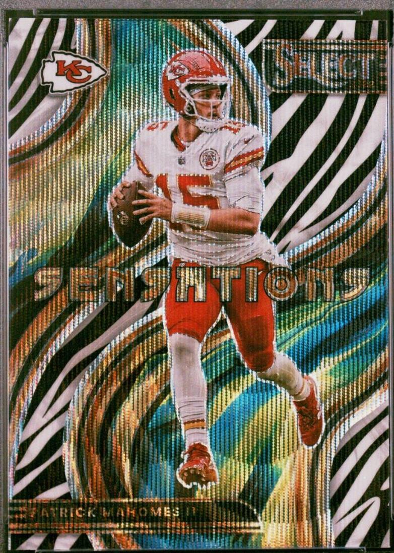 Patrick Mahomes II [Zebra] #SEN-3