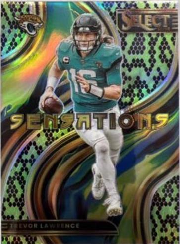 Trevor Lawrence [Green Black Snakeskin] #SEN-9