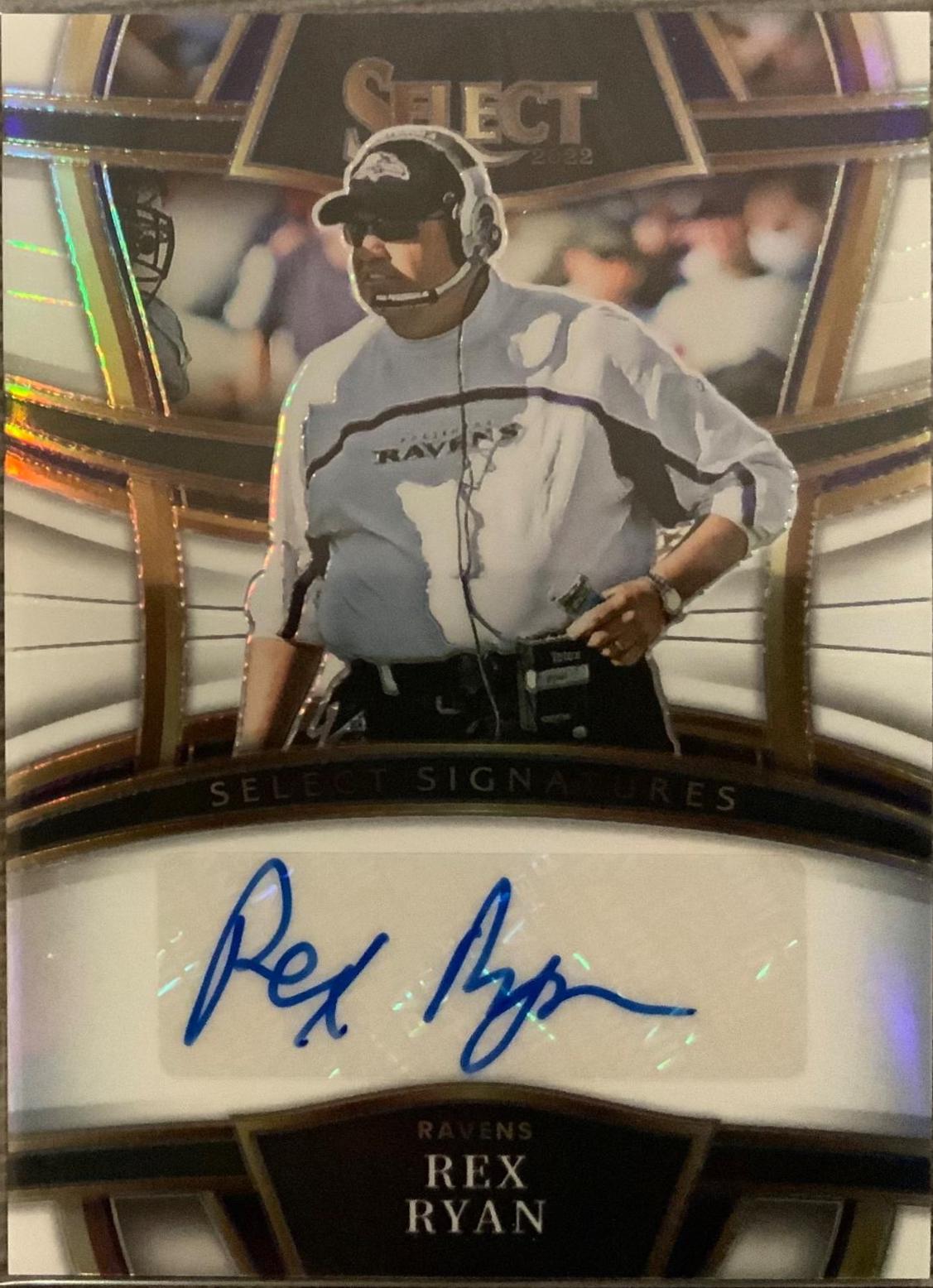 Rex Ryan [White] #SSP-RER