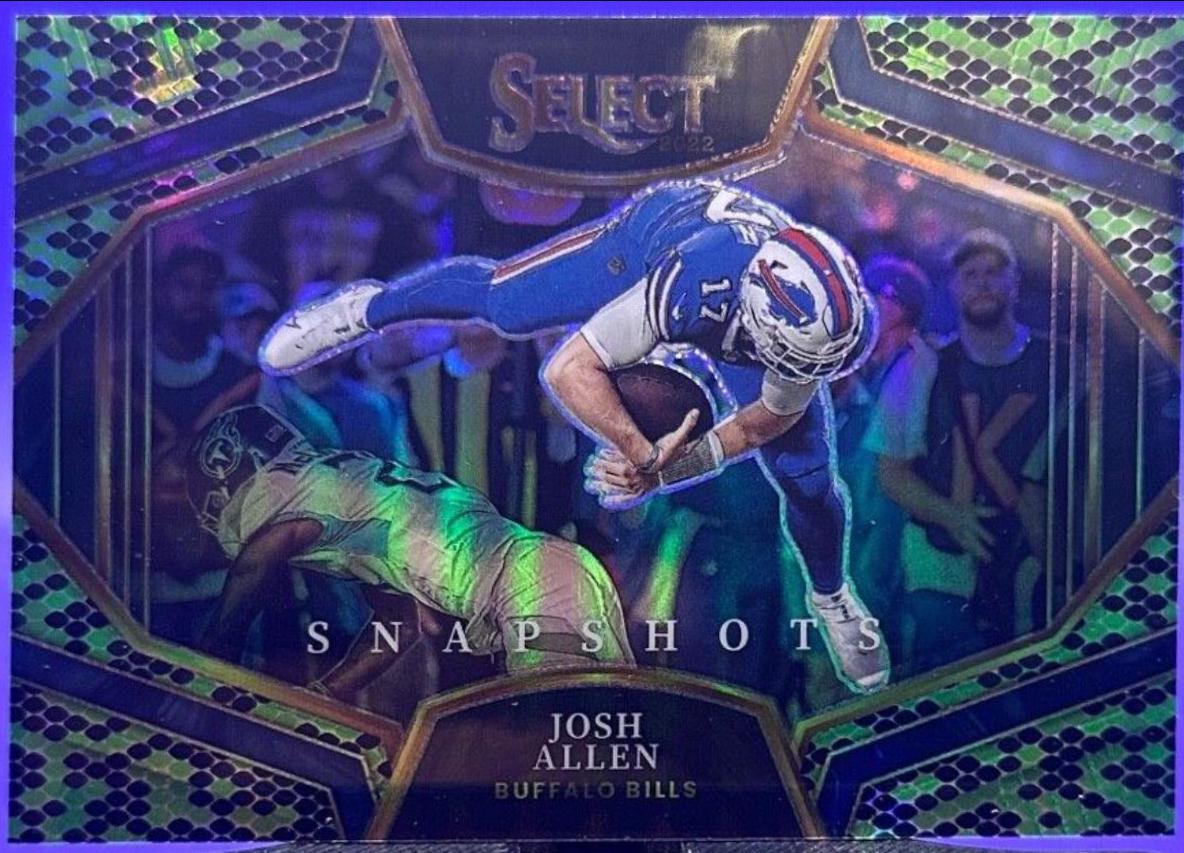 Josh Allen [Green Black Snakeskin] #SS-4
