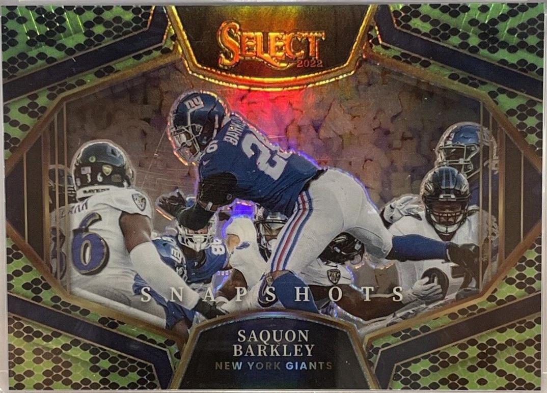 Saquon Barkley [Green Black Snakeskin] #SS-13