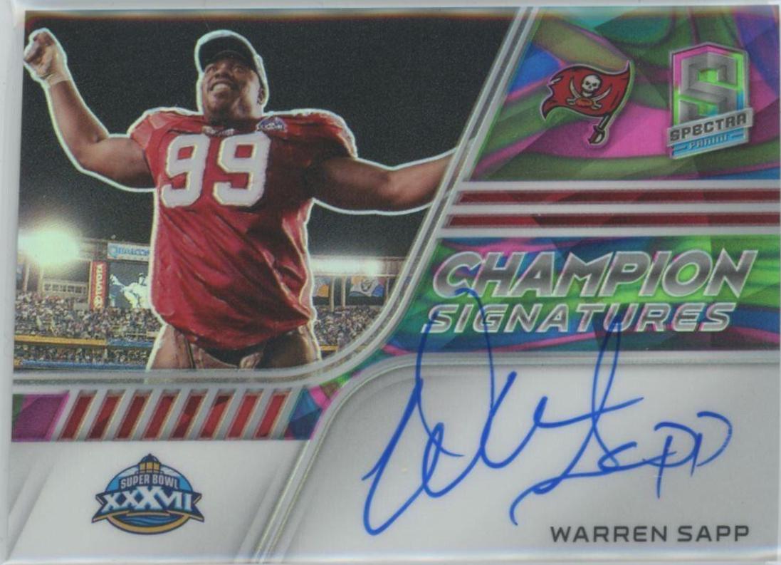 Warren Sapp [Psychedelic] #CS-WS