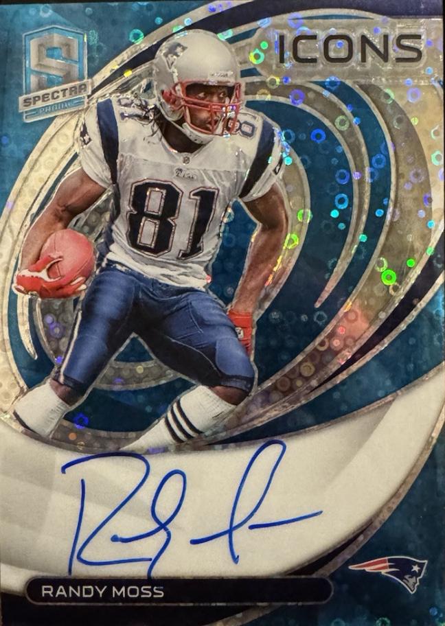Randy Moss [Blue] #ICN-RMO