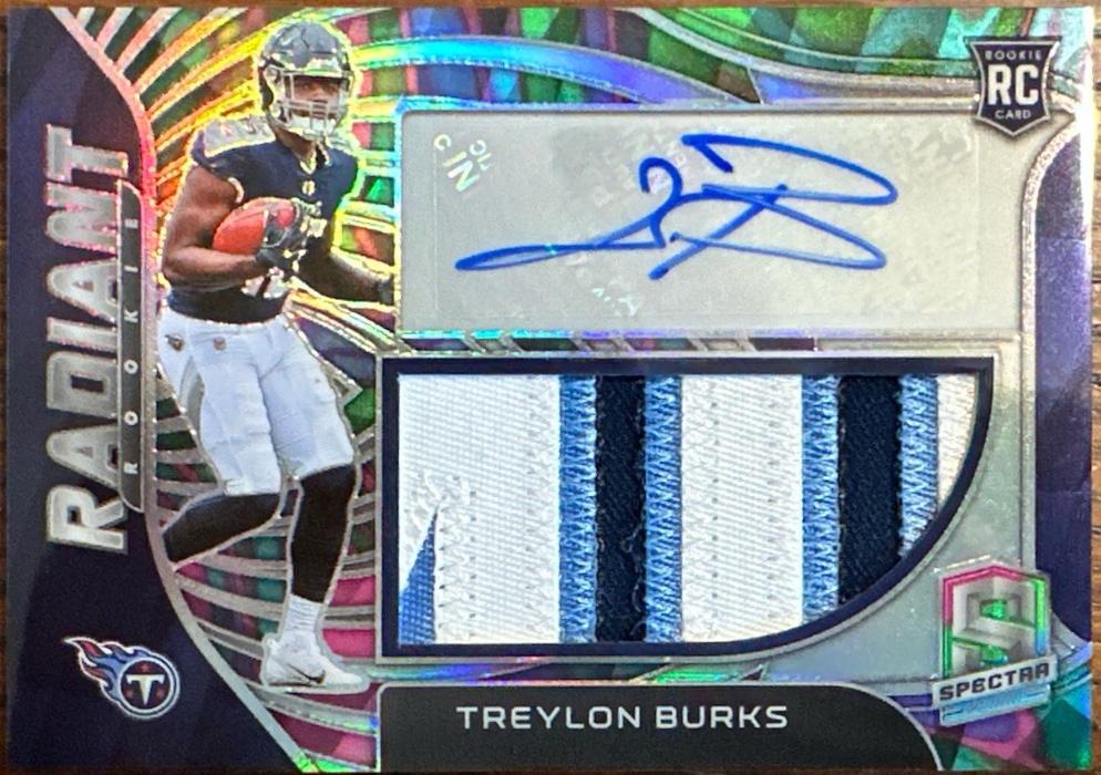 Treylon Burks [Neon Marble] #RAD-TBU