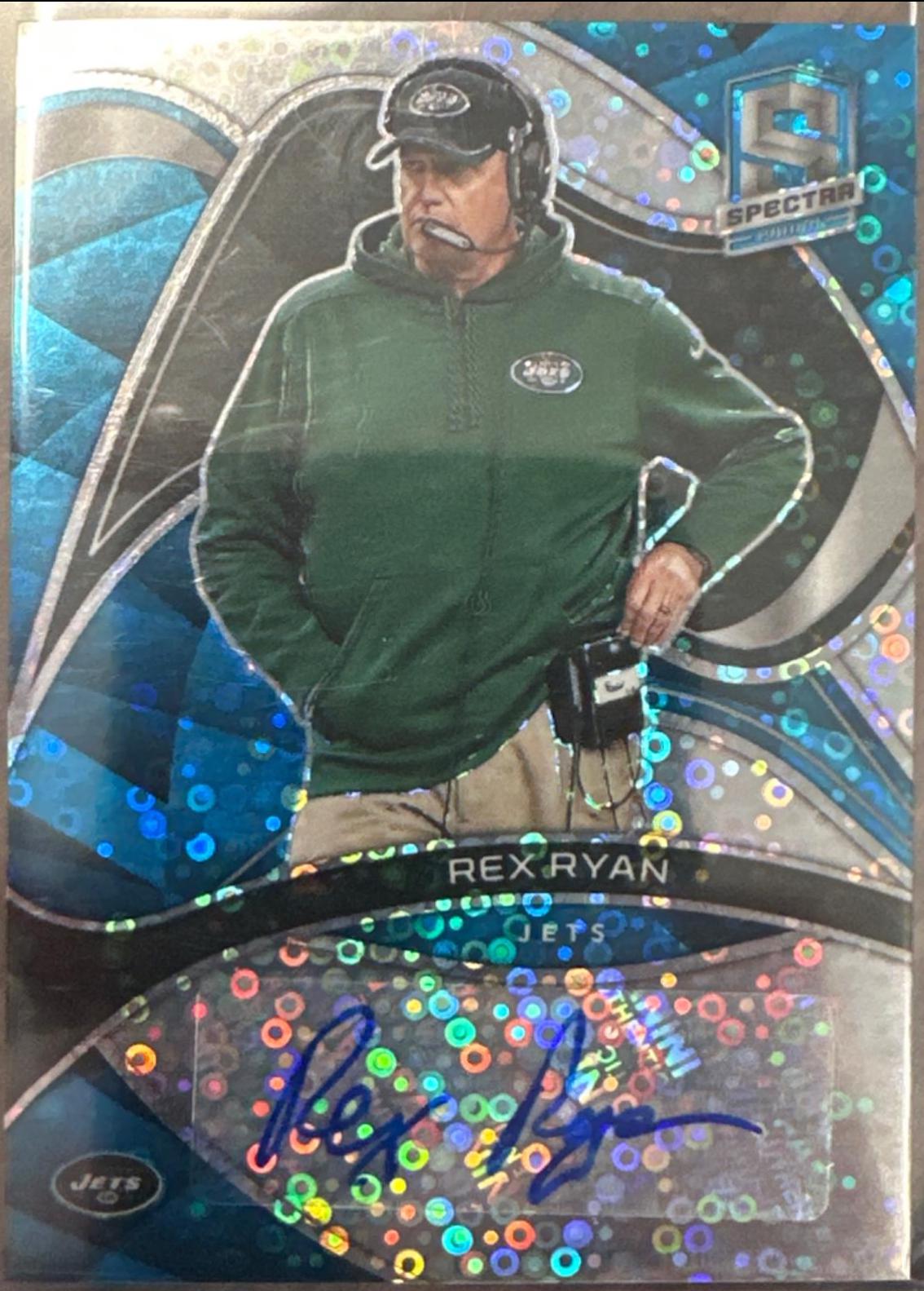 Rex Ryan [Blue] #SIG-RRY