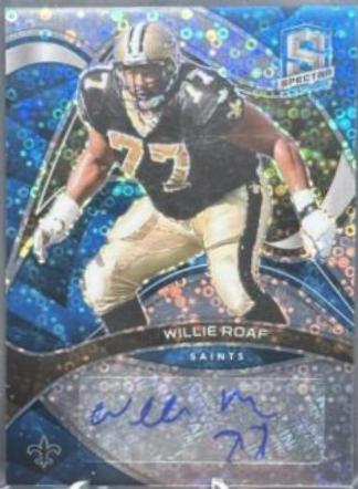 Willie Roaf [Blue] #SIG-WRO