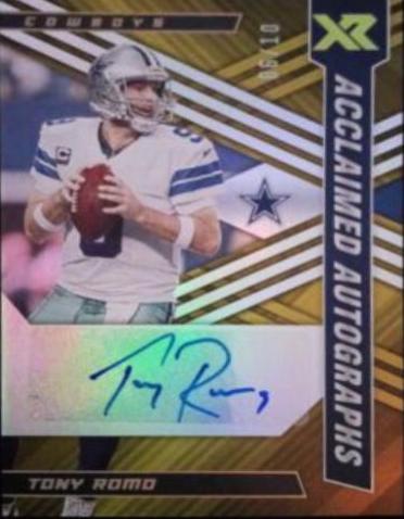 Tony Romo [Gold] #ACA-TR