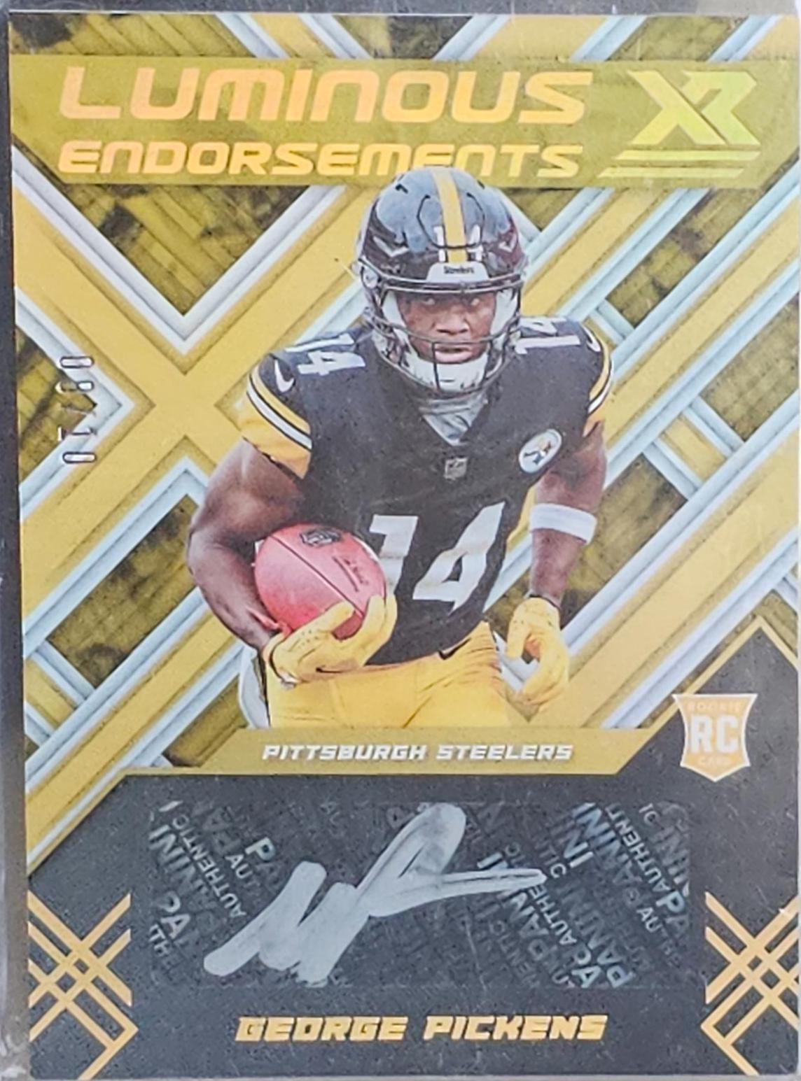 George Pickens [Gold] #LUM-GP