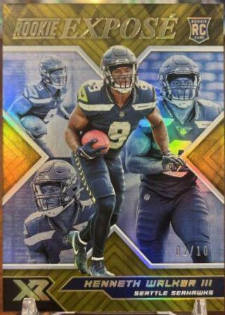 Kenneth Walker III [Gold] #RXP-12