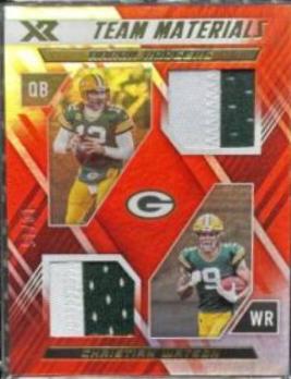 Aaron Rodgers, Christian Watson [Orange] #TM-15