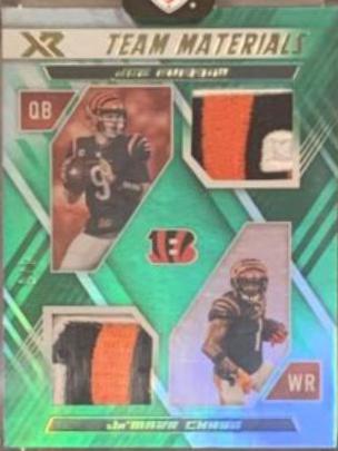 Joe Burrow, Ja'Marr Chase [Green] #TM-10