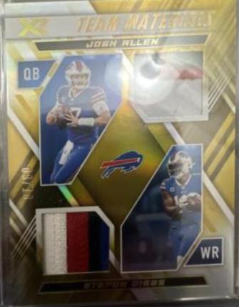 Josh Allen, Stefon Diggs [Gold] #TM-1