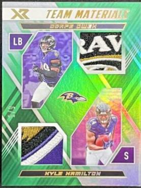 Odafe Oweh, Kyle Hamilton [Green] #TM-37