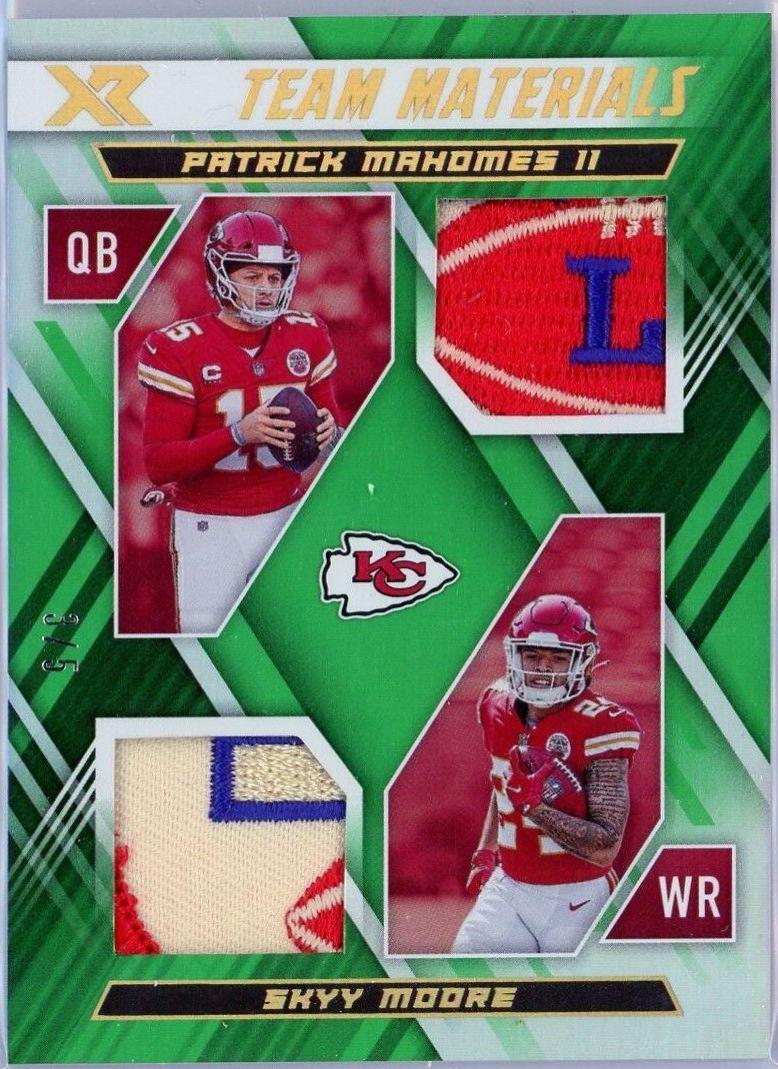 Patrick Mahomes II, Skyy Moore [Green] #TM-26