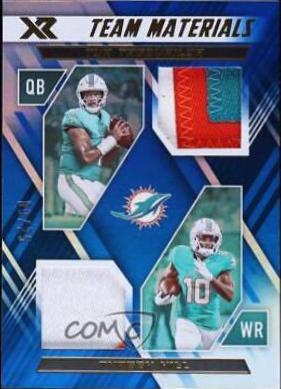Tua Tagovailoa, Tyreek Hill [Blue] #TM-2