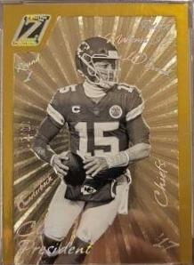 Patrick Mahomes [Gold] #CP-2017