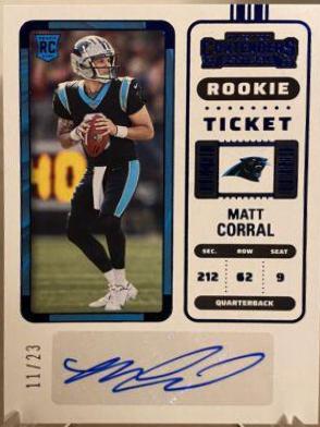 Matt Corral [Blue] #130
