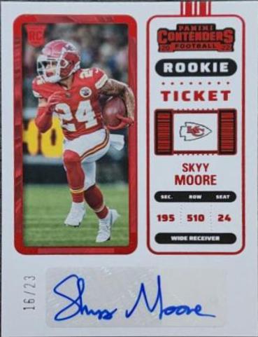 Skyy Moore [SP Variation Red] #134