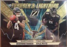 Desmond Ridder , Kyle Pitts [Gold] #TL-DK