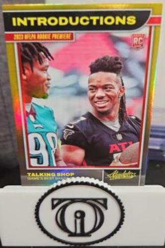 Bijan Robinson, Jalen Carter [Spectrum Gold] #6