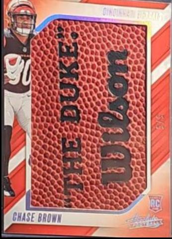 Chase Brown [Football] #JUM-6