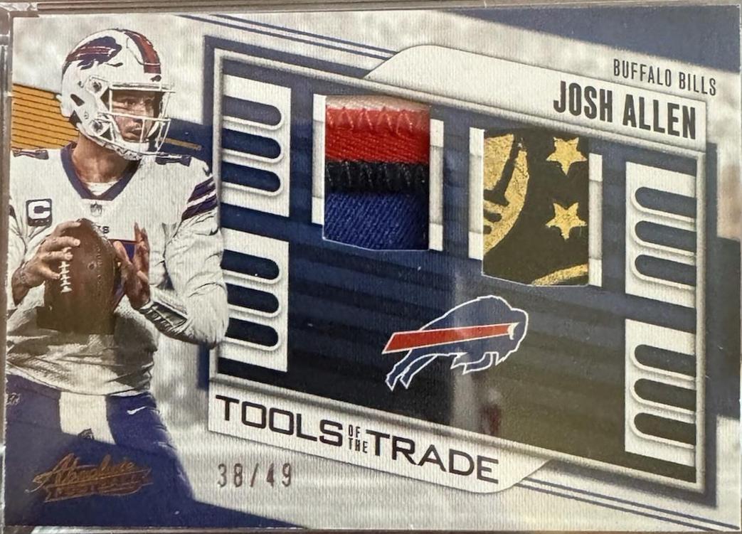 Josh Allen [Double Patch] #TOTT-JA