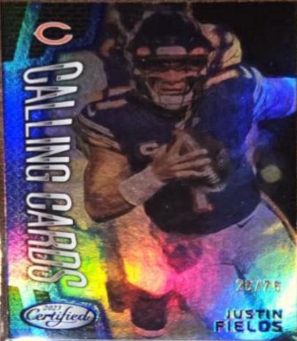 Justin Fields [Blue] #CALL-13