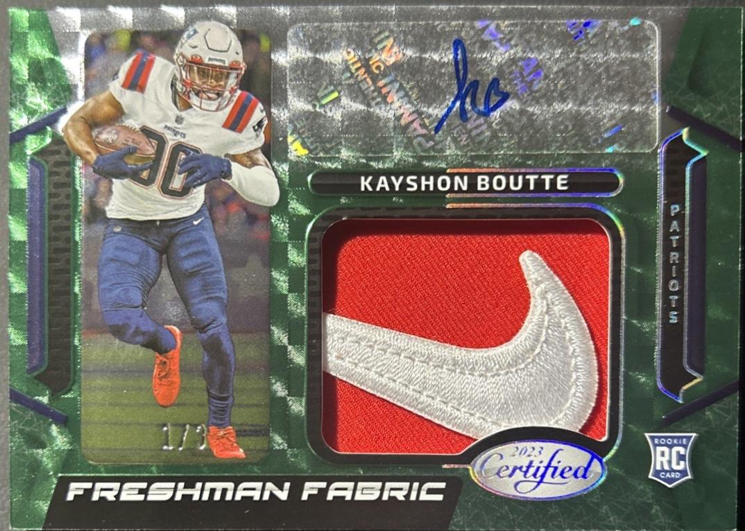 Kayshon Boutte [Green Etch] #FFMS-35