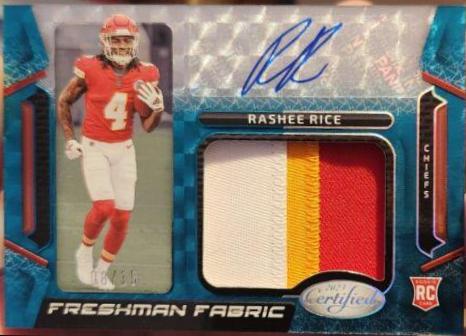 Rashee Rice [Teal Etch] #FFMS-25