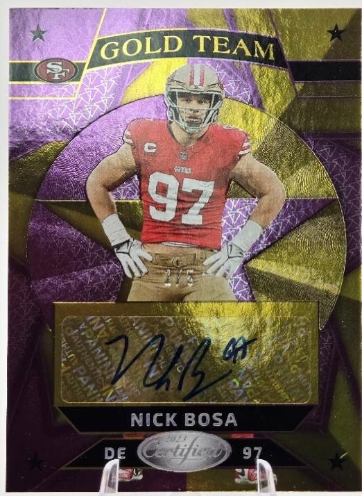 Nick Bosa [Signatures Purple Etch] #GT-16