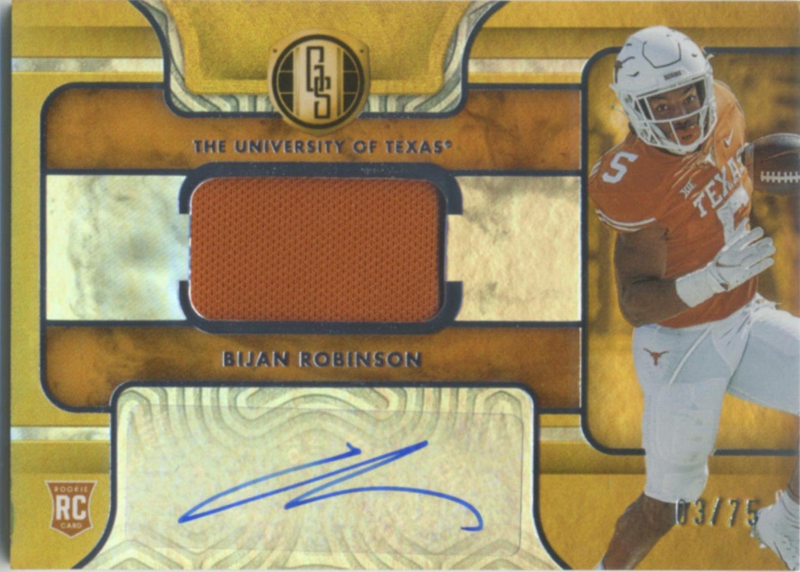 Bijan Robinson [Autograph Gold] #9