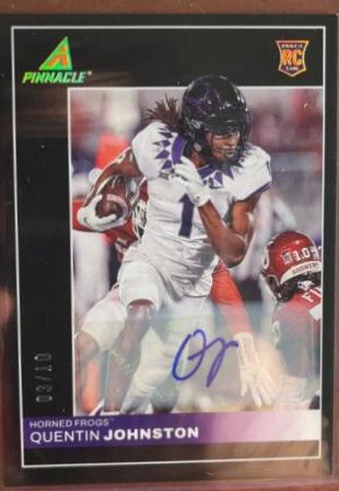 Quentin Johnston [Autograph Gold] #3