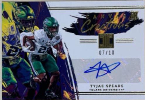 Tyjae Spears [Autograph Gold] #24