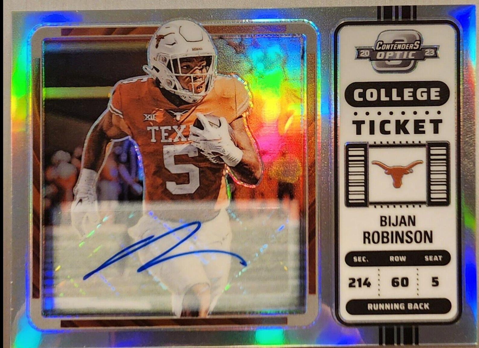 Bijan Robinson [Autograph Silver] #9