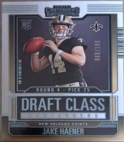 Jake Haener [Blue] #10