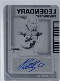 Jeff Saturday [Printing Plate] #7
