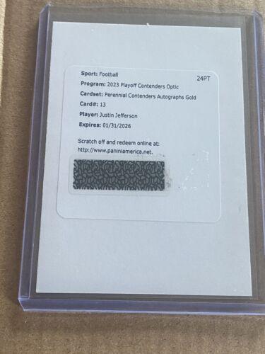 Justin Jefferson [Gold] #13